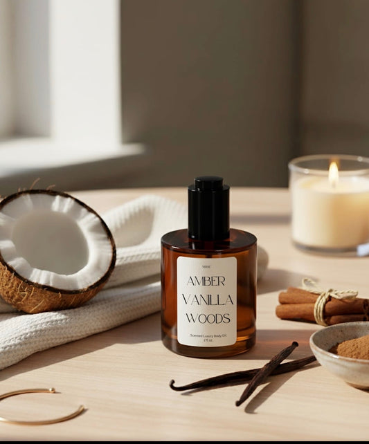 Amber Vanilla Woods Perfume Oil