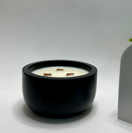 The Life of Luxury Matte Black Candle